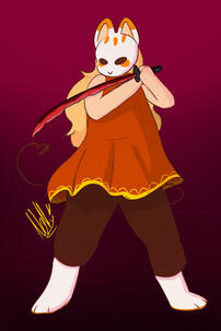 Character belongs to MarrowCut